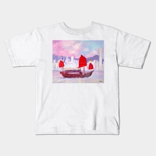 Hong Kong. Pearl Morning Kids T-Shirt